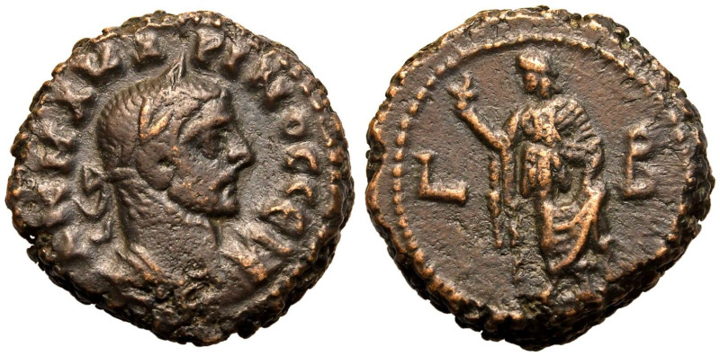 ROMAN PROVINCIAL. EGYPT, ALEXANDRIA. Carinus. 
Billon Tetradrachm, dated RY 2 =...