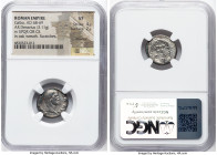 Galba (July AD 68-January AD 69). AR denarius (18mm, 3.11 gm, 6h). NGC VF 4/5 - 2/5, brushed, scratches. Rome, July AD 68-January AD 69. IMP SER-GALBA...