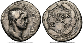 Galba (July AD 68-January AD 69). AR denarius (18mm, 2.82 gm, 5h). NGC Fine 4/5 - 1/5, scuffs, brushed, edge chips. Rome, July AD 68-January AD 69. IM...