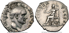 Vitellius (19 April-20 December AD 69). AR denarius (19mm, 3.30 gm, 8h). NGC Choice VF 4/5 - 3/5, brushed. Rome, ca. late April-20 December AD 69. A V...