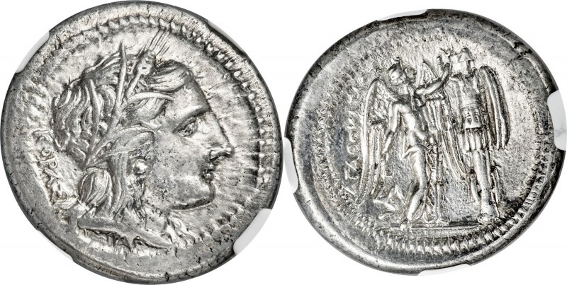 SICILY. Syracuse. Agathocles, Tyrant (317-289 BC). AR tetradrachm (27mm, 16.96 g...