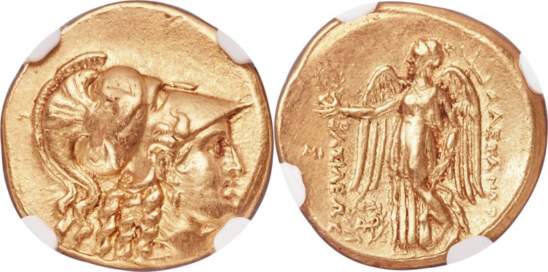 MACEDONIAN KINGDOM. Alexander III the Great (336-323 BC). AV stater (19mm, 8.55 ...