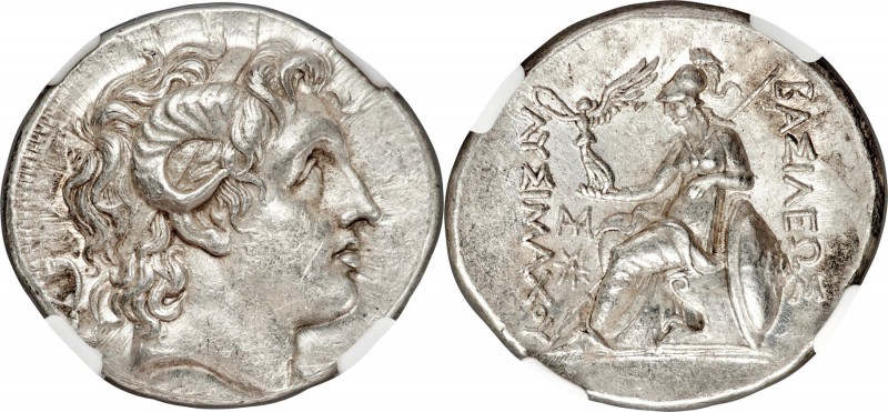 THRACIAN KINGDOM. Lysimachus (305-281 BC). AR tetradrachm (31mm, 17.11 gm, 1h). ...