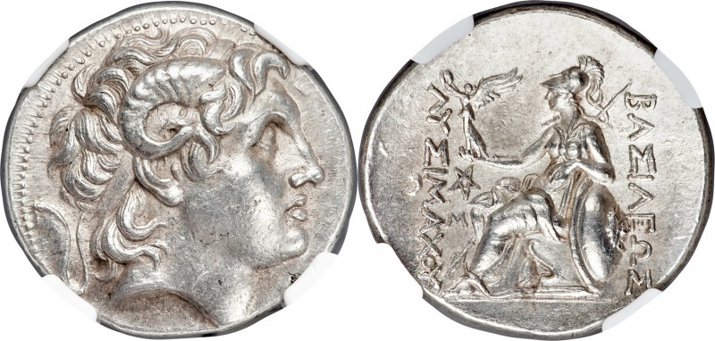 THRACIAN KINGDOM. Lysimachus (305-281 BC). AR tetradrachm (29mm, 16.80 gm, 12h)....