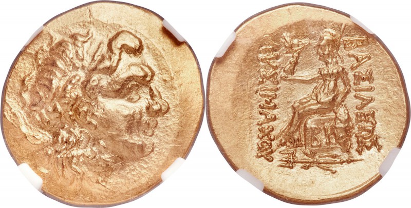 THRACE. Byzantium. Ca. 100-96 BC. AV stater (22mm, 8.19 gm, 12h). NGC MS 4/5 - 4...