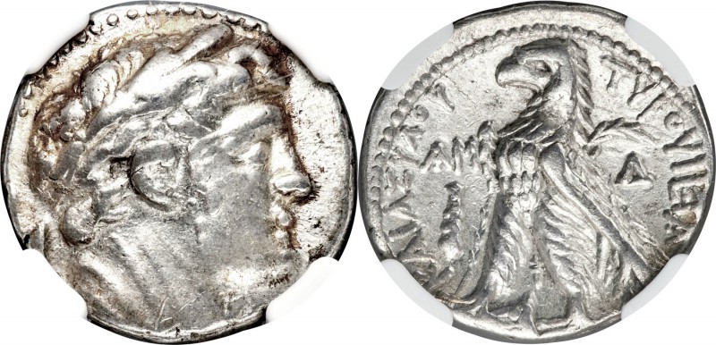 PHOENICIA. Tyre. Ca. 126/5 BC-AD 65/6. AR half-shekel (21mm, 6.95 gm, 12h). NGC ...