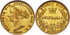 Victoria gold Sovereign 1858-SYDNEY VF30 NGC, Sydney mint, KM4.

HID09801242017