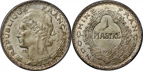 French Colony Specimen Pattern Piastre 1931 SP58 PCGS, KM-Unl., Lec-306.20 (this coin). The bilingual reference book: Monnaies et Jetons de l'Indochin...