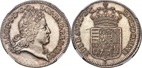 Lorraine. Leopold Joseph Ecu 1724 MS61 NGC, KM108, Dav-2389. Presently unchallenged at the certified level, this bold Ecu shows deeply impressed illus...