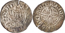 Kings of All England. Henry I (1100-1135) Penny ND (c. 1123) MS63 NGC, London mint, Aelfwine as moneyer, Pellets in Quatrefoil type, S-1275, N-870. 21...