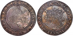 James I (1603-1625) Crown ND (1605-1606) VF25 NGC, Tower mint, Rose mm, S-2652, N-2097. A very rare denomination for this monarch, well-preserved with...