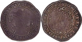 Charles I (1625-1649) Crown ND (1642-1643) VF25 NGC, Truro mint, Rose mm, S-3045, N-2531. Weak in the centers as is usual for this type, but of otherw...