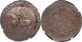 Charles I (1625-1649) silver Crown 1645 VF30 NGC, Exeter mint, Castle mm, S-3062, N-2561. A very popular Crown type, struck in the midst of the turbul...