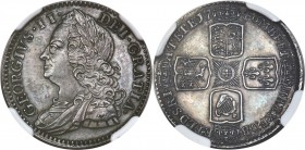 George II Proof 6 Pence 1746 PR64 NGC, KM582.2, S-3711, ESC-1619. Grained edge. Strangely, this particular denomination of the 4-piece 1746 Proof set ...