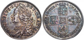 George II Proof Shilling 1746 PR63 PCGS, KM583.3, S-3704, ESC-1208. From a mintage of supposedly just 100 pieces, this Shilling hails from Britain's f...