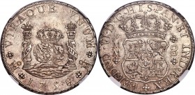 Ferdinand VI 8 Reales 1758 Mo-MM MS61 NGC, Mexico City mint, KM104.2. Nice slate-gray patina with underlying luster present

HID09801242017