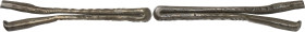 'Adil Shah II, 1068-1083 H./1656-1672 AD. 

Silver Larin 1077H., Dabul. 4,65g. G BJ37.

Full date. Good very fine. 

Provenance: Stephen Album 9 (11 D...