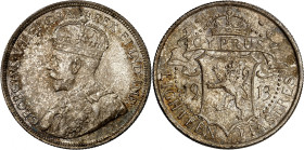 British Colony , George V, 1910-1936.

18 Piastres 1913, London. Crowned bust left / Crowned arms, date and denomination. 11,29g. KM 14.

NGC MS64...