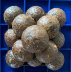 IRON HOWITZER PROJECTILES Reinassence, 16th - 17th century. Lot of fourteen (14) iron projectile probably for a colubrin or a serpentine howitzer. ca....