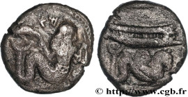 PHOENICIA - ARADOS
Type : Tiers de statère 
Date : c. 400-380 AC. 
Mint name / Town : Arados, Phénicie 
Metal : silver 
Diameter : 15  mm
Orientation ...
