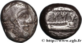 PHOENICIA - ARADOS
Type : Tiers de statère 
Date : c. 380-350 AC. 
Mint name / Town : Arados, Phénicie 
Metal : silver 
Diameter : 13  mm
Orientation ...