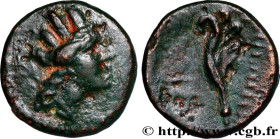 PHOENICIA - ARADOS
Type : Hemichalque 
Date : an 86 
Mint name / Town : Phénicie, Arados 
Metal : copper 
Diameter : 12,5  mm
Orientation dies : 1  h....