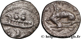 PHOENICIA - BYBLOS 
Type : Seizième de shekel 
Date : c. 375-351 AC. 
Mint name / Town : Byblos, Phénicie 
Metal : silver 
Diameter : 10  mm
Orientati...