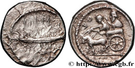 PHOENICIA - SIDON
Type : Quart de shekel 
Date : an 10 
Mint name / Town : Sidon, Phénicie 
Metal : silver 
Diameter : 16  mm
Orientation dies : 1  h....