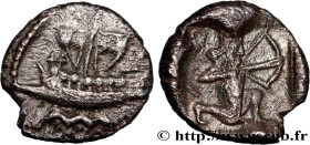PHOENICIA - SIDON
Type : Seizième de shekel 
Date : an 3 
Mint name / Town : Sidon, Phénicie 
Metal : silver 
Diameter : 8,5  mm
Orientation dies : 12...