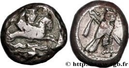 PHOENICIA - TYRE
Type : Shekel 
Date : c. 425-394 AC. 
Mint name / Town : Tyr, Phénicie 
Metal : silver 
Diameter : 21  mm
Orientation dies : 5  h.
We...