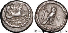 PHOENICIA - TYRE
Type : Quart de shekel 
Date : c. 425-394 AC. 
Mint name / Town : Tyr, Phénicie 
Metal : silver 
Diameter : 15  mm
Orientation dies :...