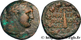PHOENICIA - TYRE
Type : Unité  
Date : an 281 
Mint name / Town : Tyr, Phénicie 
Metal : copper 
Diameter : 23,5  mm
Orientation dies : 12  h.
Weight ...