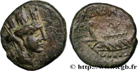 NERO
Type : Demi-unité 
Date : An 130 
Mint name / Town : Dora, Phénicie 
Metal : copper 
Diameter : 15,5  mm
Orientation dies : 1  h.
Weight : 2,78  ...