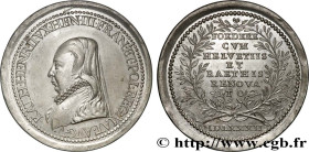 HENRY III
Type : Médaille, Renouvellement du traité de Soleure 
Date : 1582 
Metal : tin 
Diameter : 46,5  mm
Engraver : PILON Germain 
Weight : 26,75...
