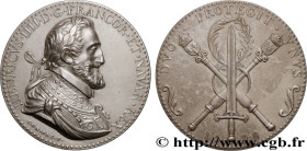 HENRY IV
Type : Médaille, Unification des deux royaumes, refrappe 
Date : (1598) 
Mint name / Town : Monnaie de Paris 
Metal : silver 
Diameter : 41,5...