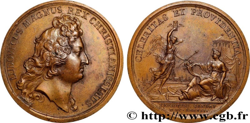 LOUIS XIV "THE SUN KING"
Type : Médaille, Expédition de Gand 
Date : 1678 
Metal...