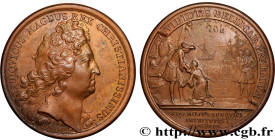 LOUIS XIV "THE SUN KING"
Type : Médaille, Institution de l’Ordre Militaire de Saint-Louis 
Date : 1693 
Metal : copper 
Diameter : 40,5  mm
Engraver :...