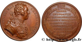 LOUIS XV THE BELOVED
Type : Médaille, Prise de Philippsbourg 
Date : 1735 
Metal : copper 
Diameter : 41  mm
Engraver : DUVIVIER Jean (1687-1761) 
Wei...