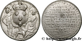 LOUIS XVI
Type : Médaille, Réunion des États Généraux 
Date : 1789 
Metal : alloy 
Diameter : 44  mm
Weight : 14,88  g.
Edge : lisse 
Puncheon : sans ...