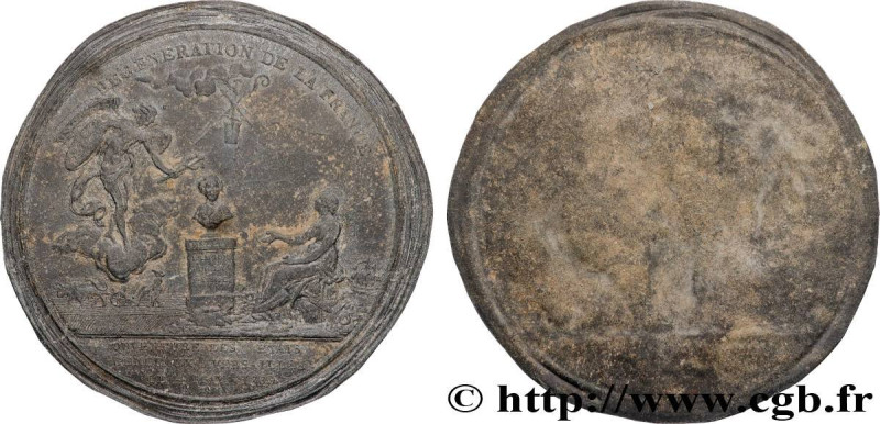 LOUIS XVI
Type : Médaille, Régénération de la France 
Date : 1789 
Metal : alloy...