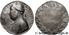LOUIS XVI
Type : Médaille, Mirabeau 
Date : 1791 
Metal : tin 
Diameter : 44  mm
Weight : 21,59  g.
Edge : lisse 
Puncheon : sans poinçon 
Obverse leg...