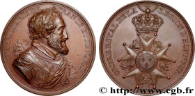 LOUIS XVIII
Type : Médaille, Ordonnance royale relative aux changements adoptés dans la Légion d’honneur 
Date : (1814) 
Metal : copper 
Diameter : 40...