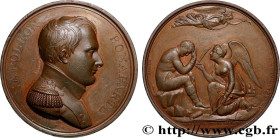 LOUIS XVIII
Type : Médaille, Bannissement à Sainte-Hélène 
Date : 1815 
Metal : copper 
Diameter : 40,5  mm
Weight : 38,81  g.
Edge : lisse 
Puncheon ...