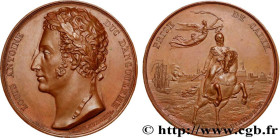 LOUIS XVIII
Type : Médaille, Louis Antoine d’Angoulême, Prise de Cadix 
Date : 1823 
Metal : copper 
Diameter : 41  mm
Engraver : DIEUDONNÉ Jacques-Au...