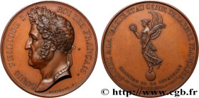 LOUIS-PHILIPPE I
Type : Médaille, Prise de la citadelle d’Anvers 
Date : 1832 
Metal : bronze 
Diameter : 41  mm
Engraver : MONTAGNYJean-Pierre (1789-...