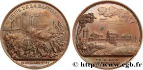 LOUIS-PHILIPPE I
Type : Médaille pour la prise de la Bastille et du château de Vincennes 
Date : 1844 
Mint name / Town : 94 - Vincennes 
Metal : copp...