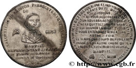 SECOND REPUBLIC
Type : Médaille, Arrestation des auteurs de l’attentat 
Date : 1848 
Mint name / Town : 75 - Paris 
Metal : tin 
Diameter : 46,5  mm
W...