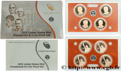 UNITED STATES OF AMERICA
Type : PRESIDENTIAL SET - 1 Dollar - PROOF SET - 4 monnaies 
Date : 2015 
Mint name / Town : S- San Francisco 
Quantity minte...