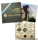 SAN MARINO
Type : Série FDC 8 Monnaies 
Date : 1977 
Mint name / Town : Rome 
Quantity minted : 60000 
Commentary : Contient 8 monnaies : - 1, 2, 5 et...