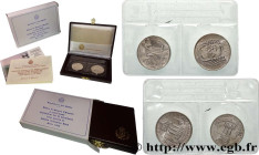 SAN MARINO
Type : Série FDC 2 Monnaies 
Date : 1985 
Mint name / Town : Rome 
Quantity minted : - 
Commentary : Certificat + boîtier d’origine 
Catalo...